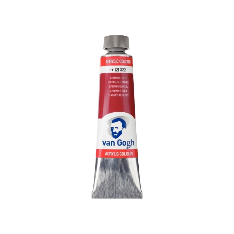 ΑΚΡΥΛΙΚΑ TALENS VAN GOGH  40ml 322 CARMINE DEEP