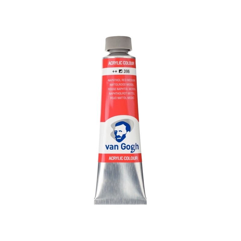 ΑΚΡΥΛΙΚΑ TALENS VAN GOGH  40ml 396 NAPHTHOL RED MEDIUM