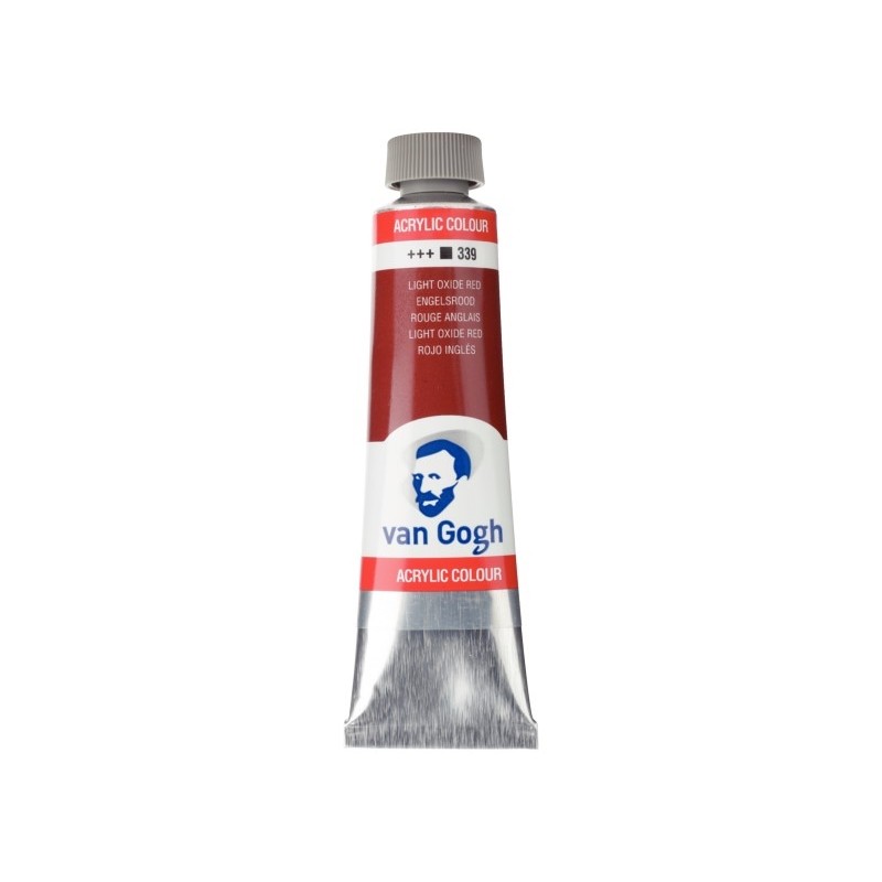 ΑΚΡΥΛΙΚΑ TALENS VAN GOGH  40ml 339 LIGHT OXIDE RED