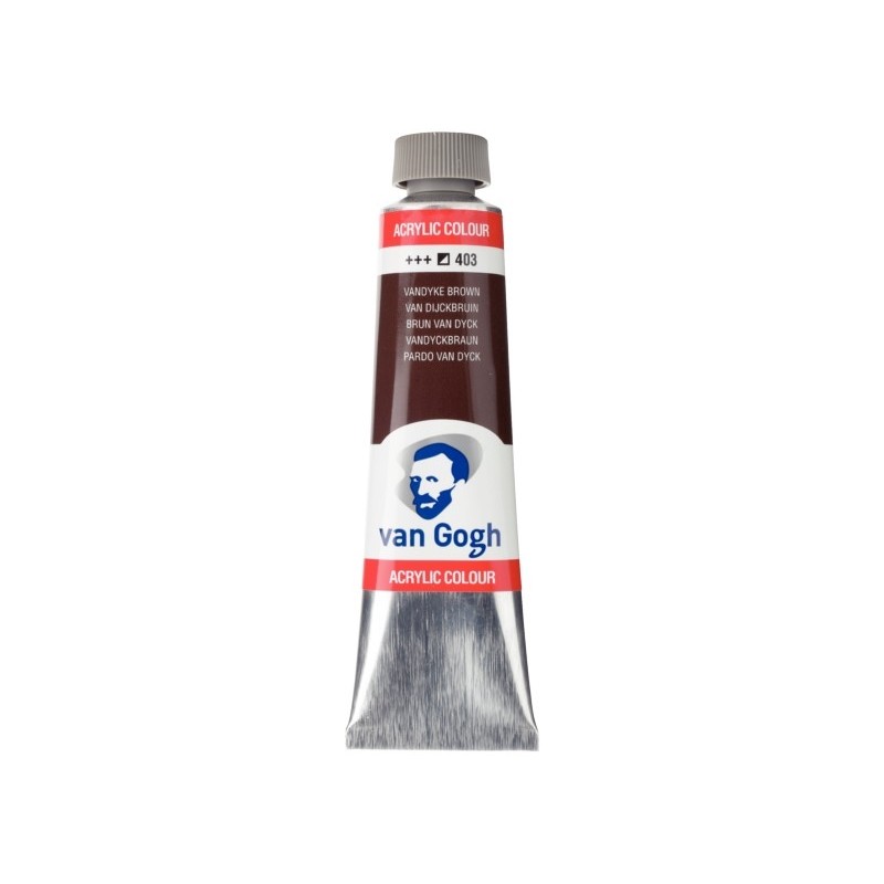 ΑΚΡΥΛΙΚΑ TALENS VAN GOGH  40ml 403 VANDYKE BROWN