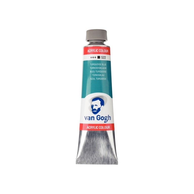 ΑΚΡΥΛΙΚΑ TALENS VAN GOGH  40ml 522 TURQUOISE BLUE