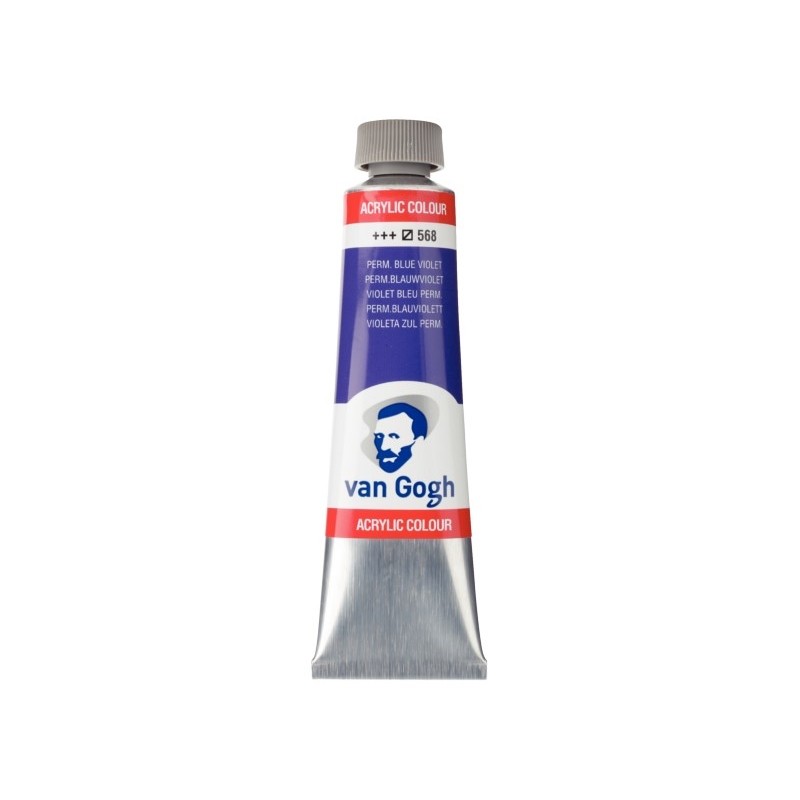 ΑΚΡΥΛΙΚΑ TALENS VAN GOGH  40ml 568 PERMANENT BLUE VIOLET