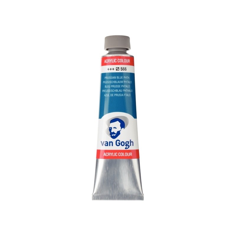 ΑΚΡΥΛΙΚΑ TALENS VAN GOGH  40ml 566 PRUSSIAN BLUE (PHTHALO)