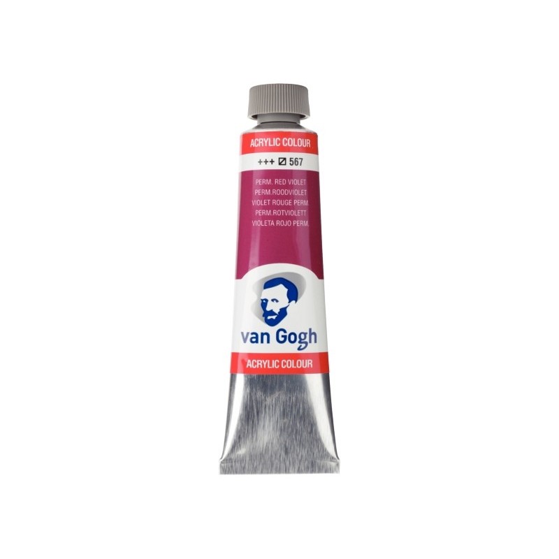 ΑΚΡΥΛΙΚΑ TALENS VAN GOGH  40ml 567 PERMANENT RED VIOLET