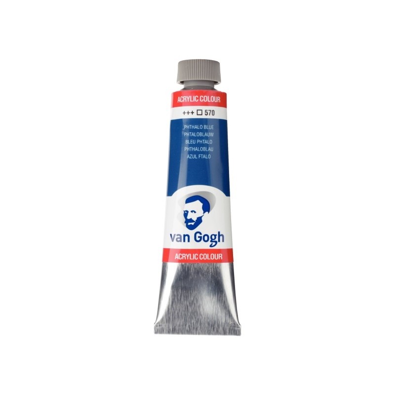 ΑΚΡΥΛΙΚΑ TALENS VAN GOGH  40ml 570 PHTHALO BLUE