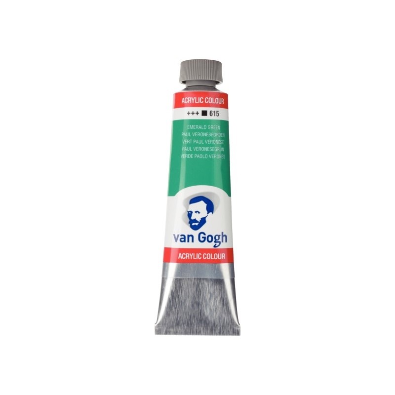 ΑΚΡΥΛΙΚΑ TALENS VAN GOGH  40ml 615 EMERALD GREEN