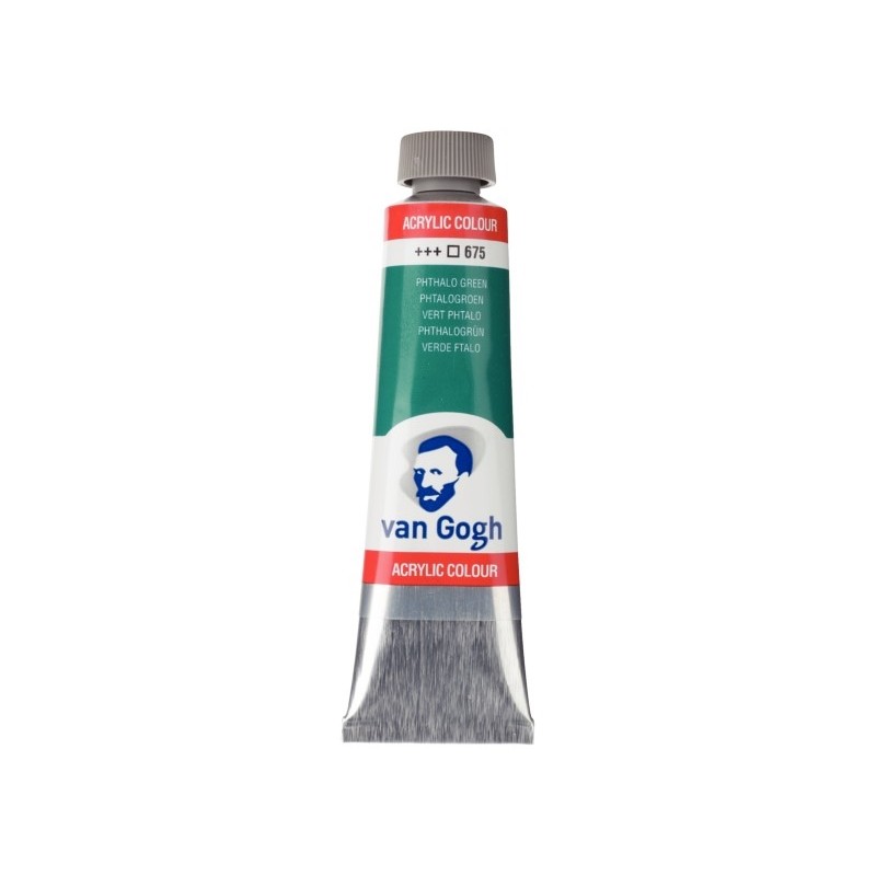 ΑΚΡΥΛΙΚΑ TALENS VAN GOGH  40ml 675 PHTHALO GREEN