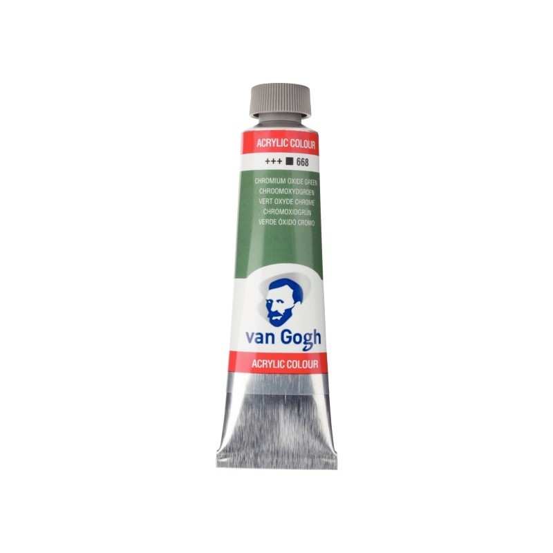 ΑΚΡΥΛΙΚΑ TALENS VAN GOGH  40ml 668 CHROMIUM OXIDE GREEN