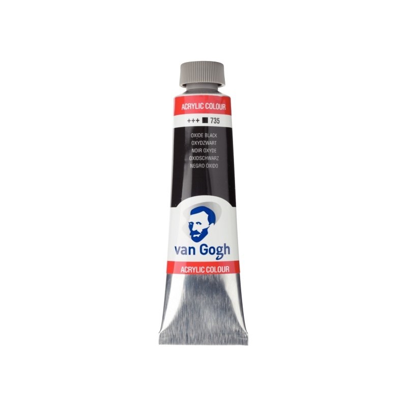 ΑΚΡΥΛΙΚΑ TALENS VAN GOGH  40ml 735 OXIDE BLACK