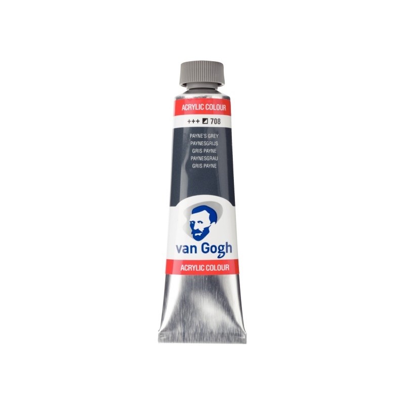 ΑΚΡΥΛΙΚΑ TALENS VAN GOGH  40ml 708 PAYNE'S GREY
