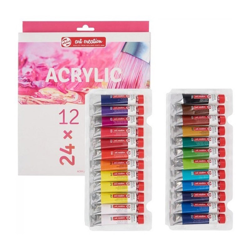 ΑΚΡΥΛΙΚΑ TALENS 12ml ArtCreation 24τεμ