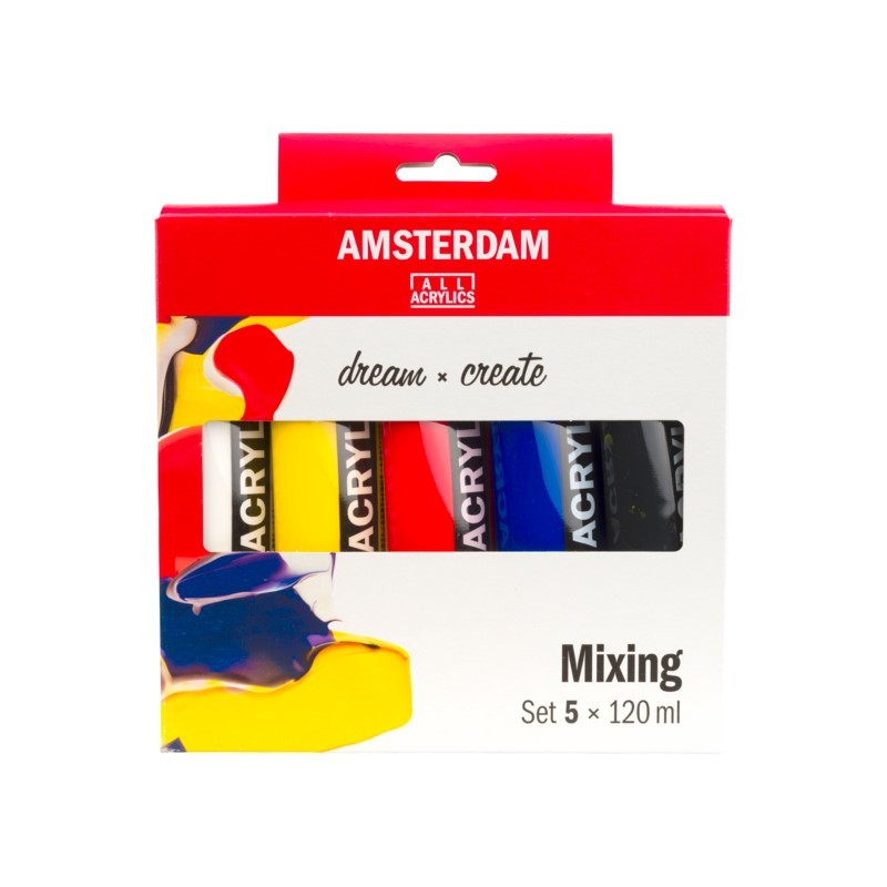 ΑΚΡΥΛΙΚΑ TALENS AMSTERDAΜ 120ml MIXING ΣΕΤ 5 TEM
