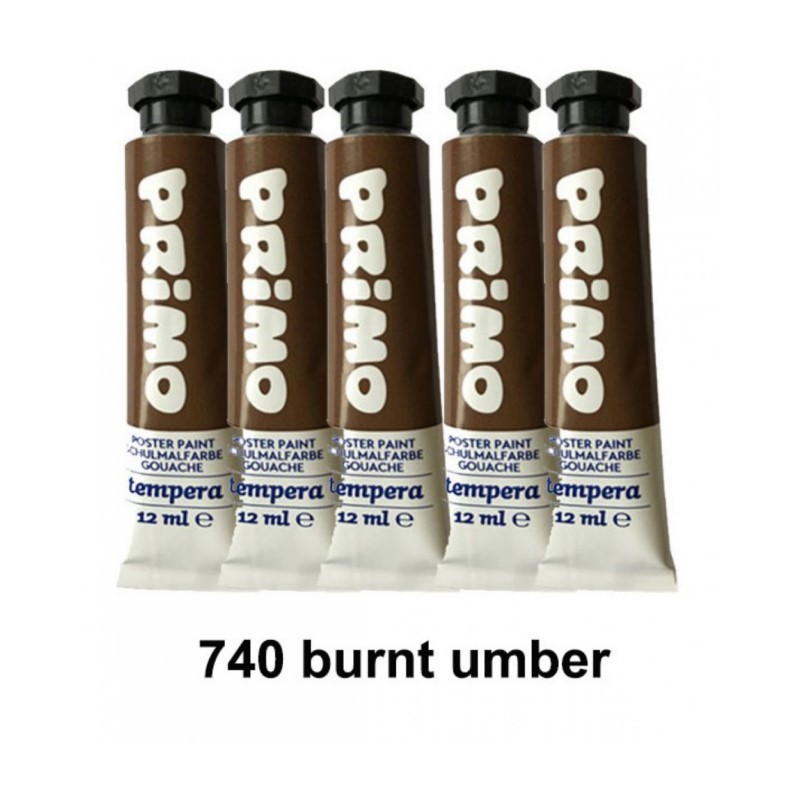 ΤΕΜΠΕΡΕΣ CMP  12ml 740 BURNT UMBER