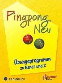 PING PONG NEU UBUNGSPROGRAMM BAND 1,2 LEHRERHANBUCH