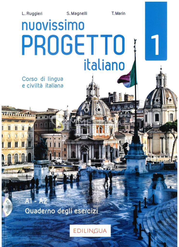 NUOVISSIMO PROGETTO ITALIANO 1 ESERCIZI (+CD) (A1-A2)