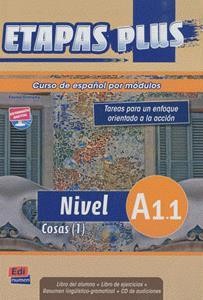 ETAPAS PLUS A1.1 LIBRO DEL ALUMNO + CUADERNO DE EJERCICIOS + CD