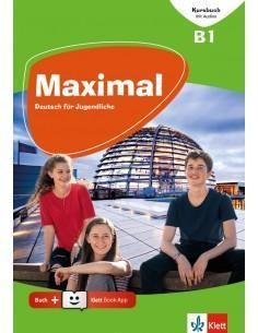 MAXIMAL B1 KURSBUCH (+KLETT BOOK-APP & AUDIO & VIDEO ONLINE)