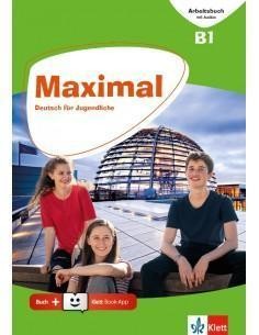 MAXIMAL B1 ARBEITSBUCH (+AUDIO ONLINE +KLETT-BOOK APP)