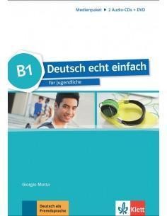 DEUTSCH ECHT EINFACH B1 MEDIENPAKET (+ 2 AUDIO CDs +1 DVD)