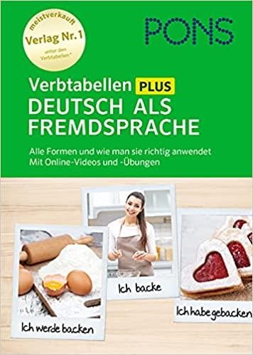 PONS VERBTABELLEN PLUS DEUTSCH ALS FREMDSPRACHE