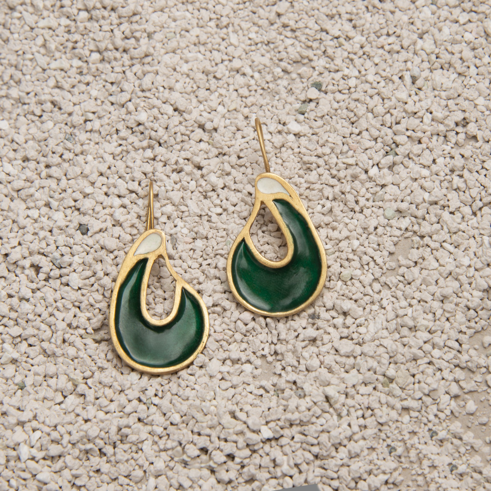 Affection - A sweet Hug || Drop & Dangle Earrings - Gold Plated