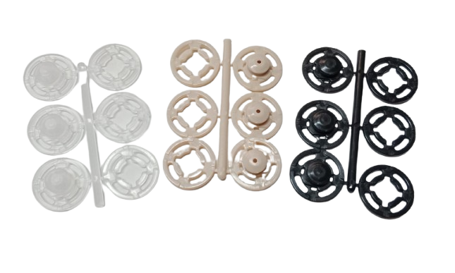 ΣΟΥΣΤΕΣ ΠΛΑΣΤΙΚΕΣ Ν.15 καρτελάκι με 3 σούστες.