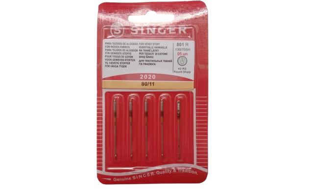 ΒΕΛΟΝΕΣ SINGER ΓΙΑ ΟΙΚΙΑΚΗ ΡΑΠΤΟΜΗΧΑΝΗ Ν.80/11 ΓΙΑ ΛΕΠΤΑ ΣΤΑΘΕΡΑ ΥΦΑΣΜΑΤΑ 