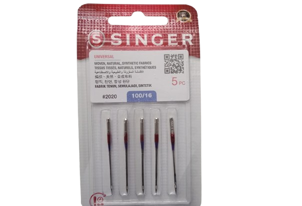 ΒΕΛΟΝΕΣ SINGER ΓΙΑ ΓΙΑ ΟΙΚΙΑΚΗ ΡΑΠΤΟΜΗΧΑΝΗ Ν.100/16 ΓΙΑ ΧΟΝΔΡΑ ΣΤΑΘΕΡΑ ΥΦΑΣΜΑΤΑ