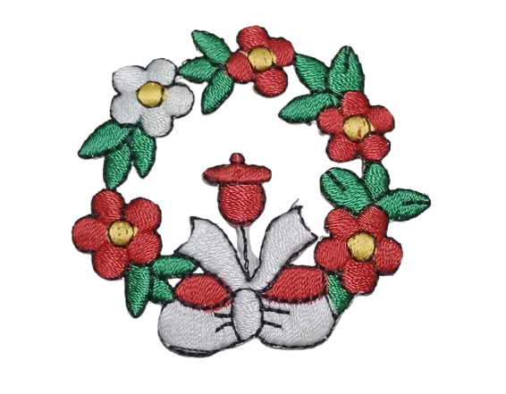 ΜΟΤΙΦ ΣΤΕΦΑΝΙ ΧΡΙΣΤΟΥΓΕΝΝΩΝ ΘΕΡΜΟΚΟΛΛΗΤΙΚΟ 