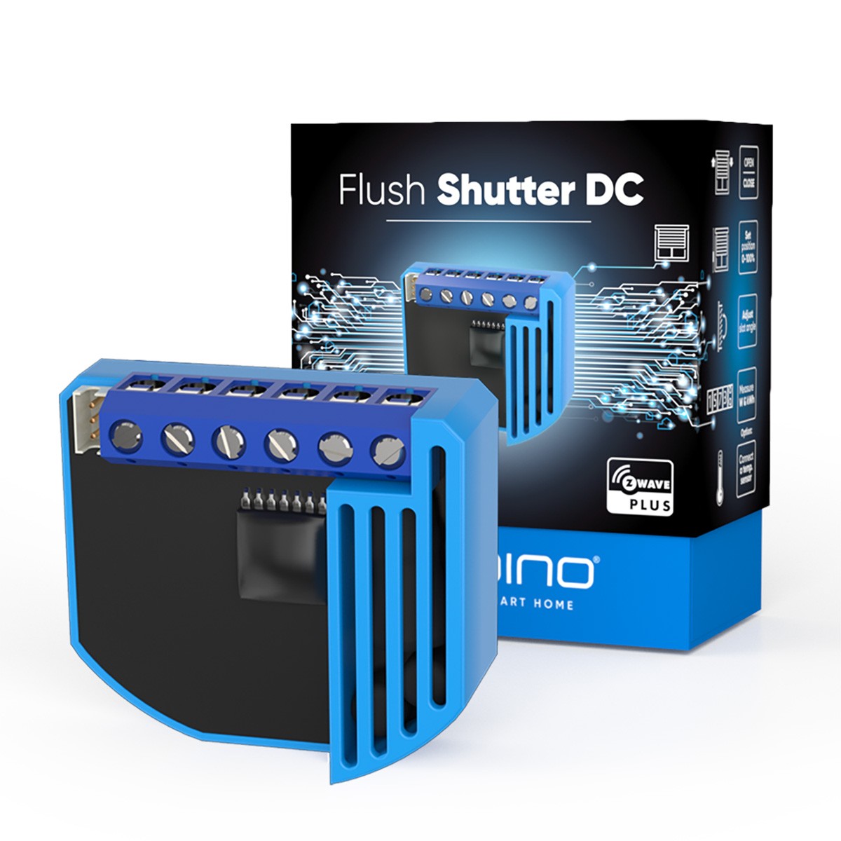 Qubino Roller Shutter Insert 12-24V DC