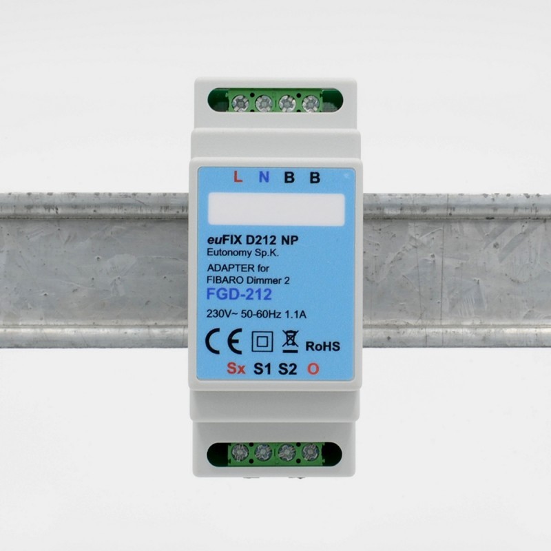 EUTONOMY - Adapter DIN for Fibaro Dimmer FGD-212