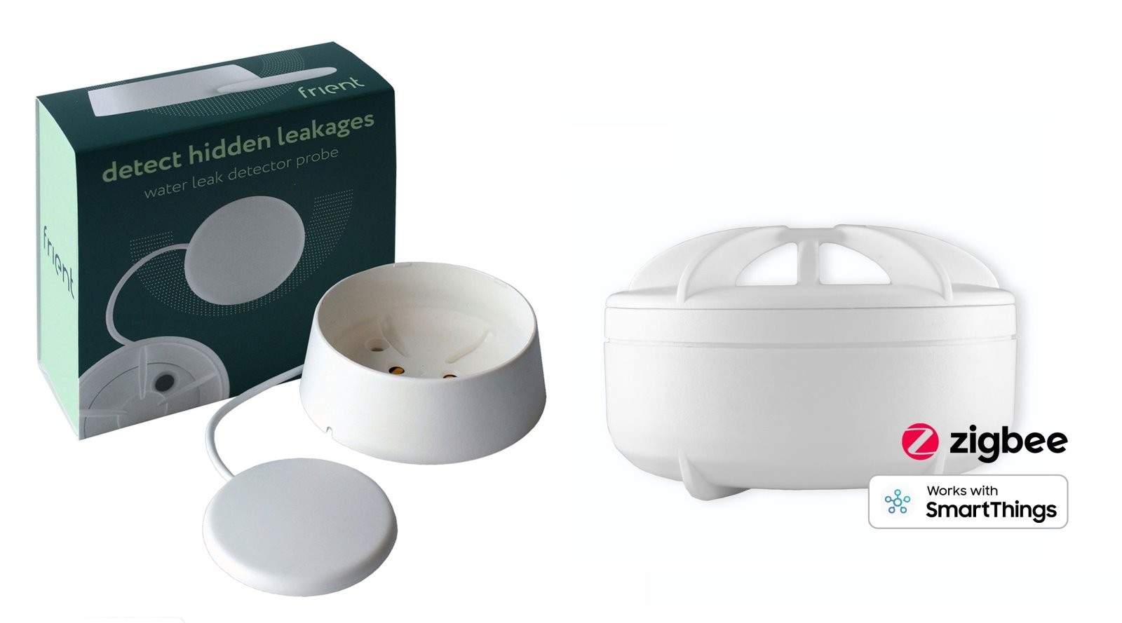 Frient Zigbee Water Leak Detector with probe