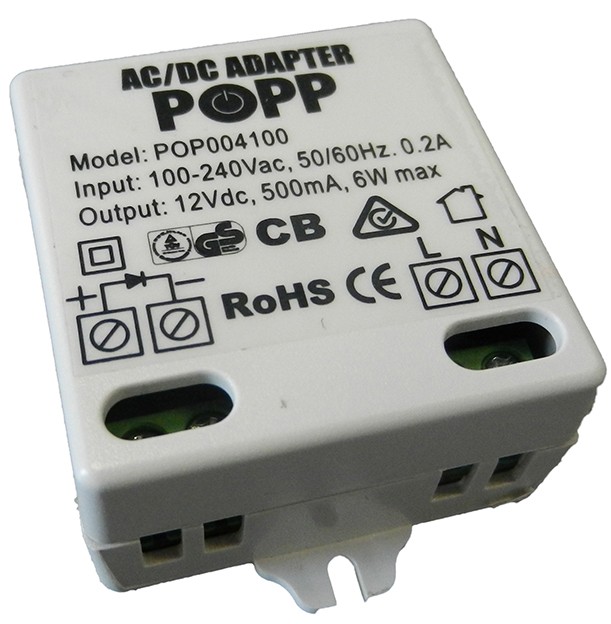 External mains adapter for Popp devices (4001)