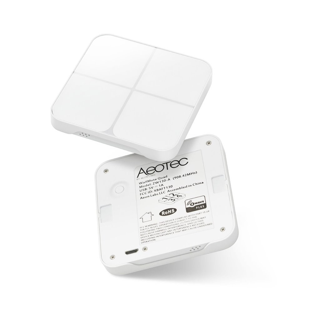 Aeotec Remote Switch 4-buttons WallMote