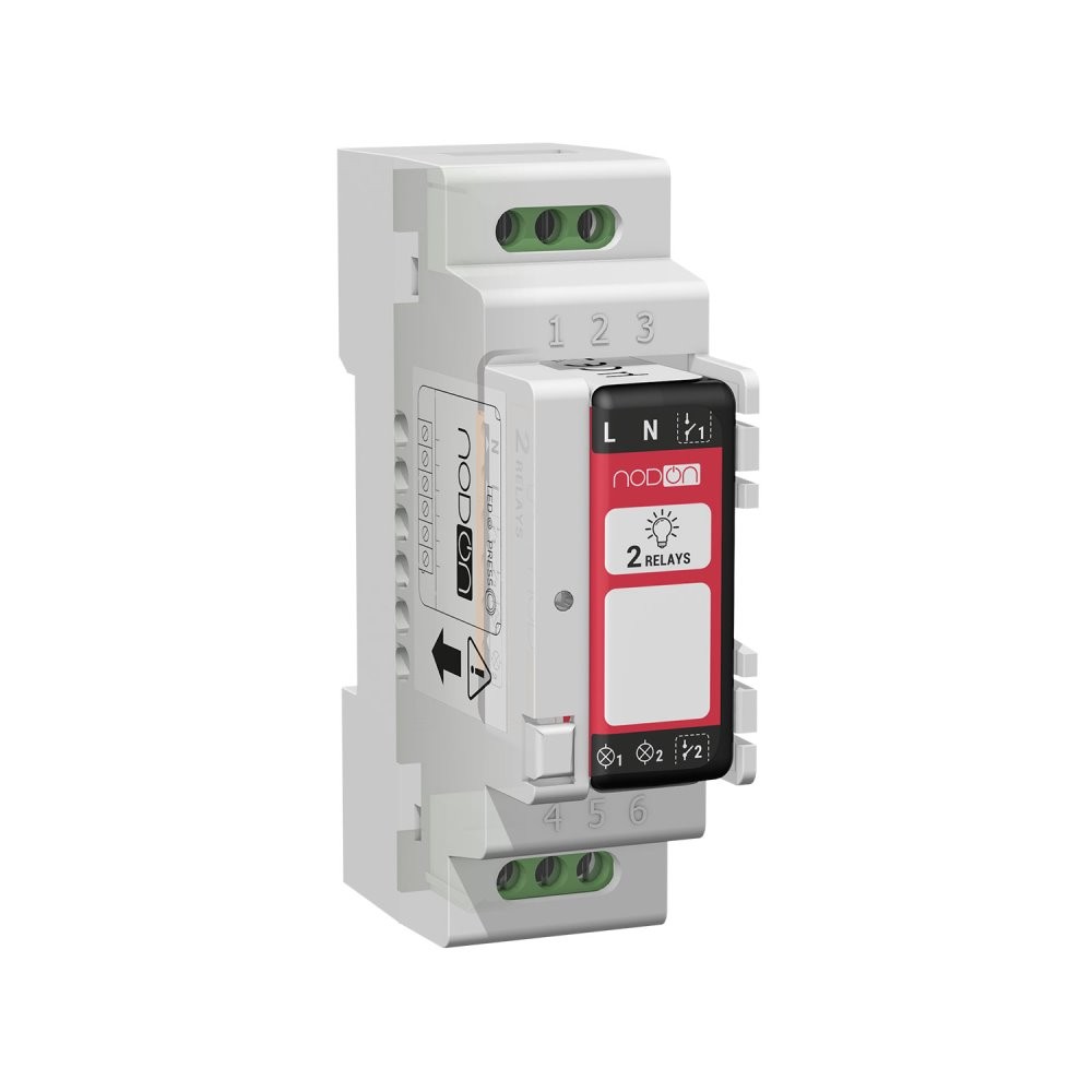 NodOn DIN Rail Box for Zigbee or EnOcean Relay Switches (5 pcs)