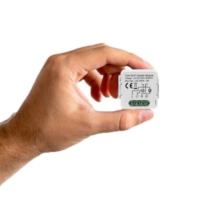 Netplus Smart Relay Switch Module 16A 1-channel with power metering Wi-Fi