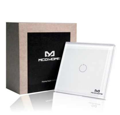MCO Home Glass Touch Switch GEN5 (1 Button)