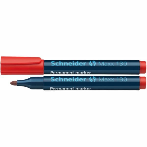 ΜΑΡΚΑΔΟΡΟΣ SCHNEIDER PERMANENT MAXX 130 ΣΤΡΟΓ. ΜΥΤΗ 1-3mm ΚΟΚΚΙΝΟ
