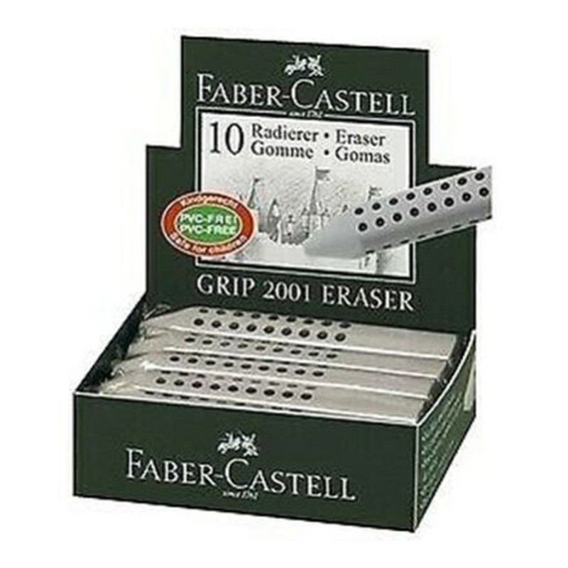 ΓΟΜΑ FABER CASTELL GRIP ΓΚΡΙ