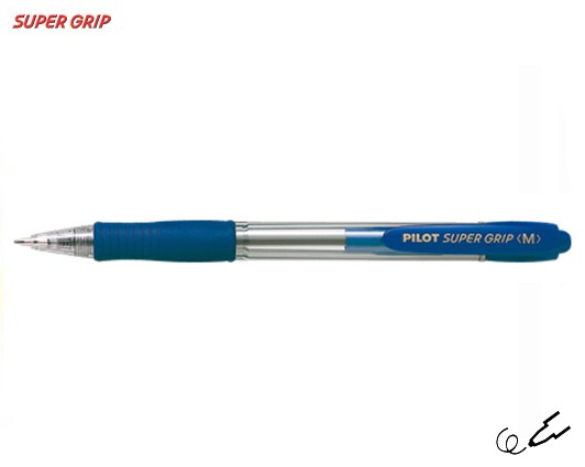 PILOT ΣΤΥΛΟ SUPER GRIP FINE 0.7mm  ΜΠΛΕ