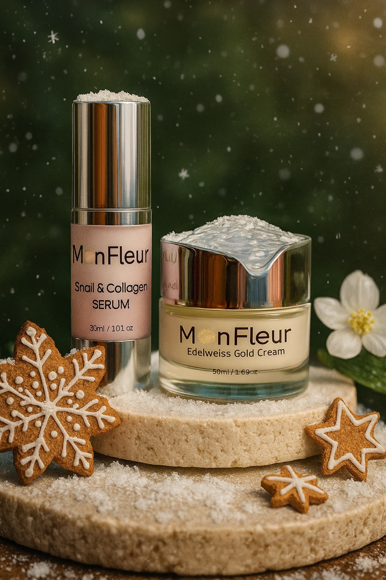 Special Offer | Edelweiss Gold Cream 50ml + Snail & Collagen Serum 30ml