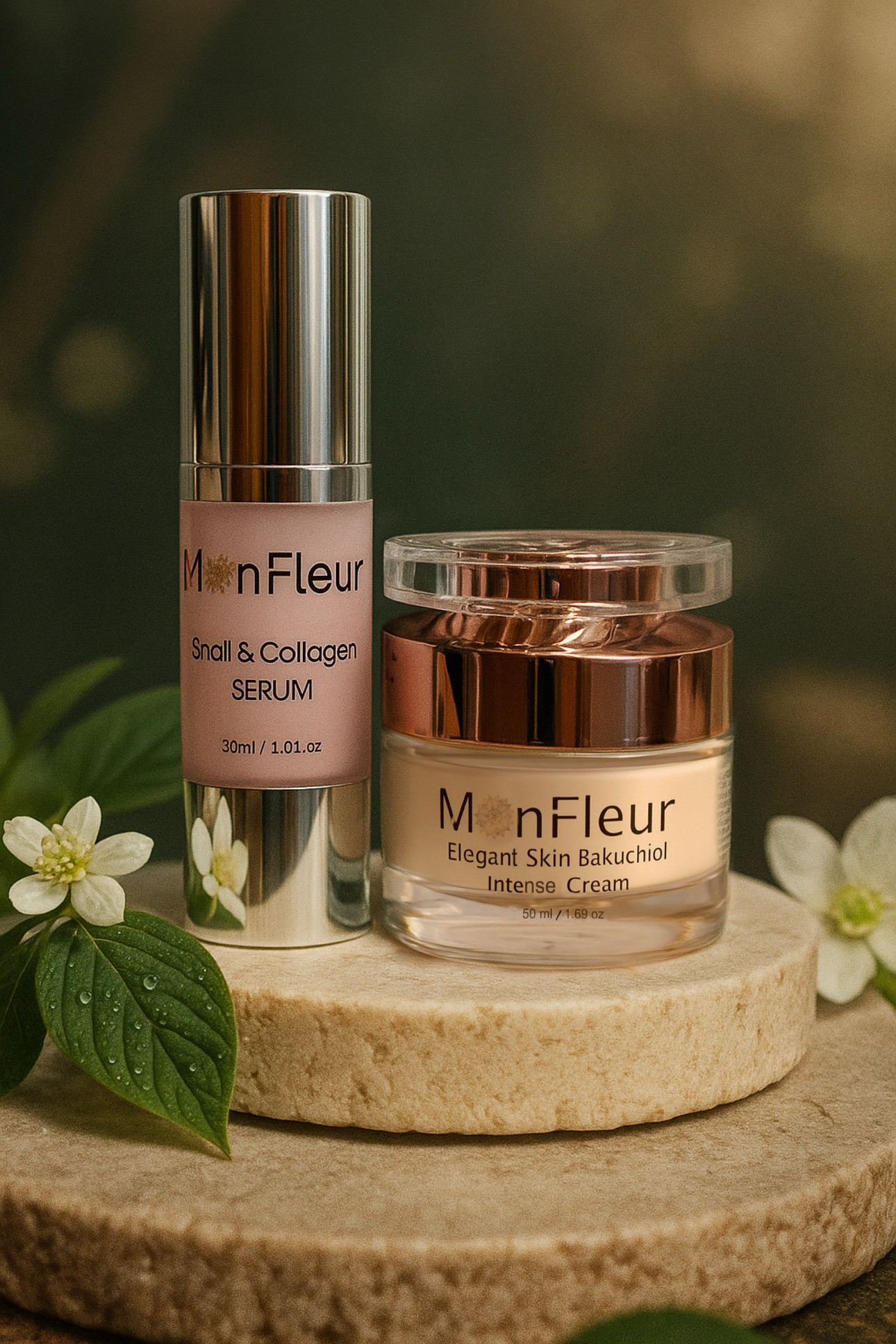 Special Offer | Elegant Skin Bakuchiol Intense Cream 50ml + Snail & Collagen Serum 30ml