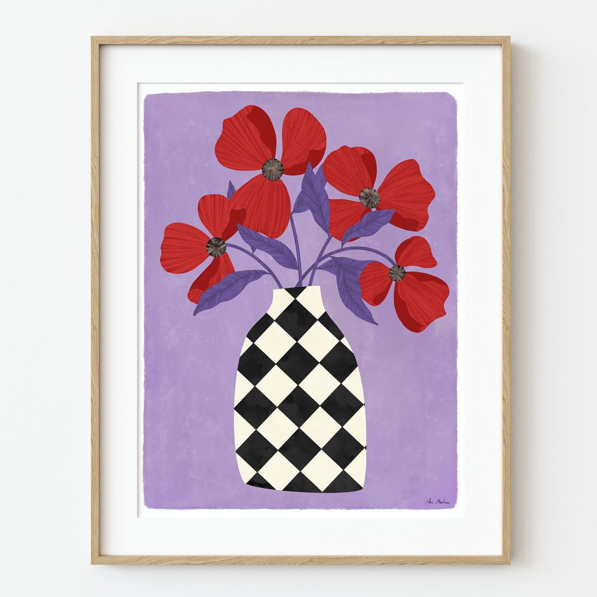 Philodendron Plant Art Print A4-3bf3d4