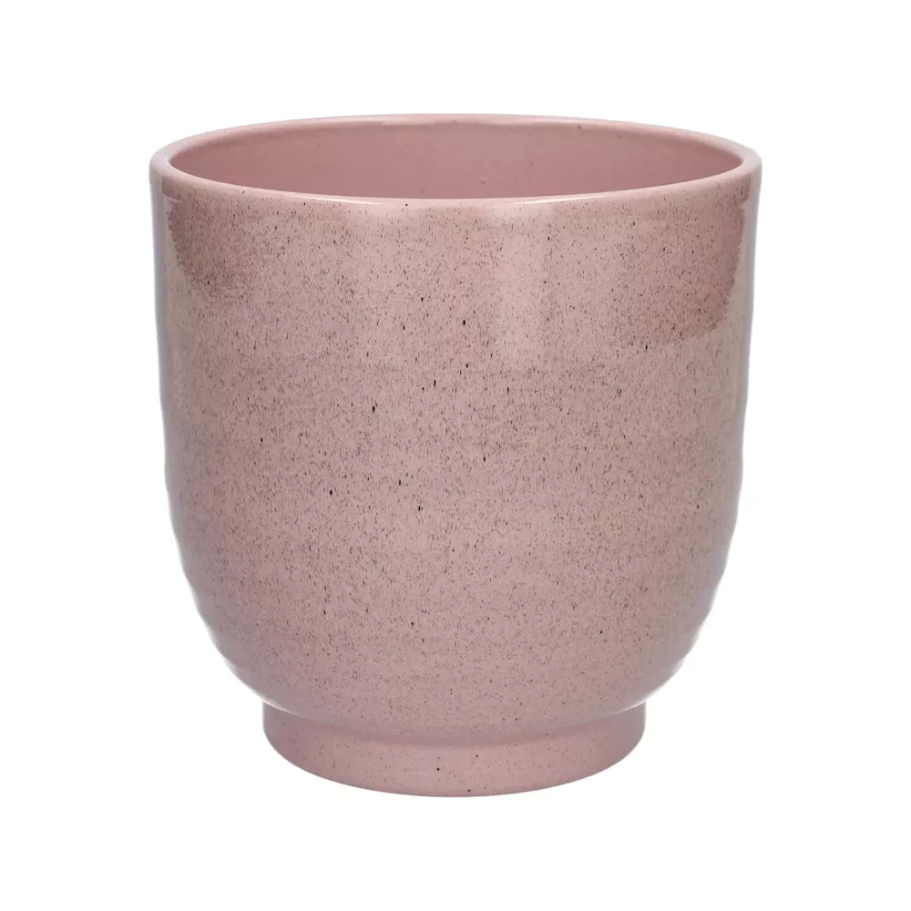 Ceramic Pot Ares Baby Pink d19xh19