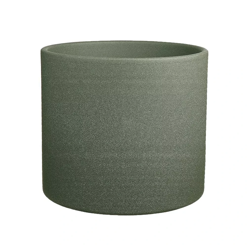 Ceramic Pot Dark Green d19.5xh17.5