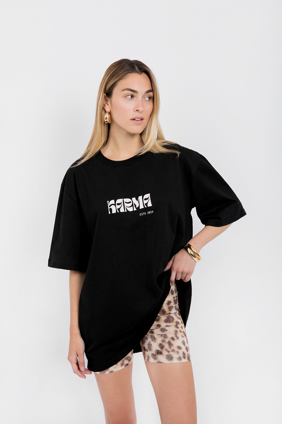 Οversized t-shirt (black)