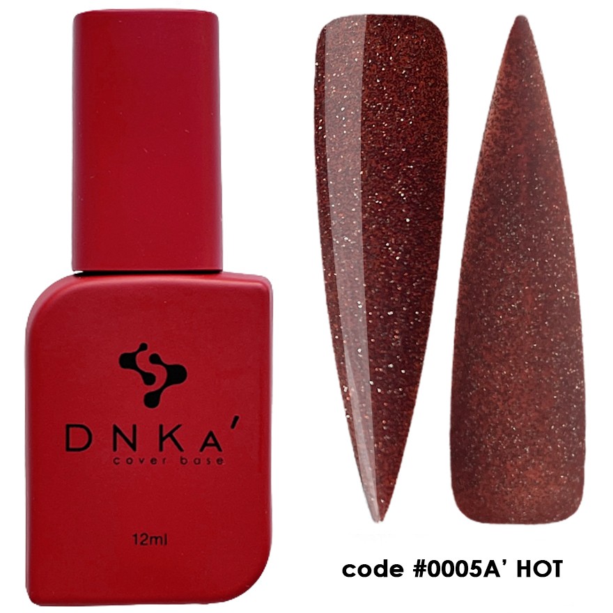 dnka rubber base #0005A Hot