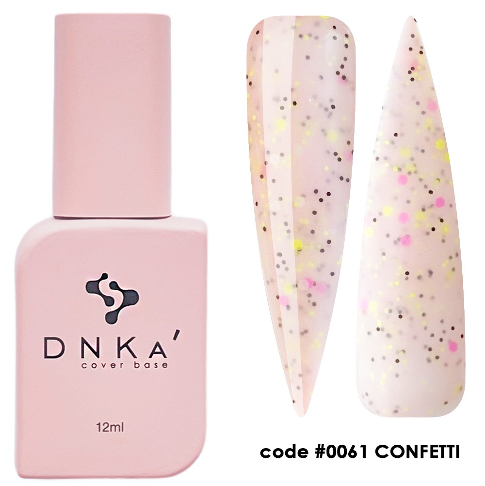 dnka rubber base #0061 Confetti