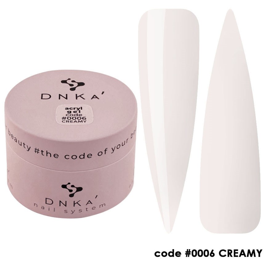 dnka acrygel #0006  Creamy