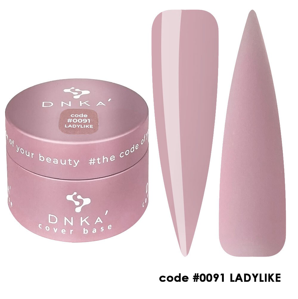 dnka rubber base #0091 Ladylike